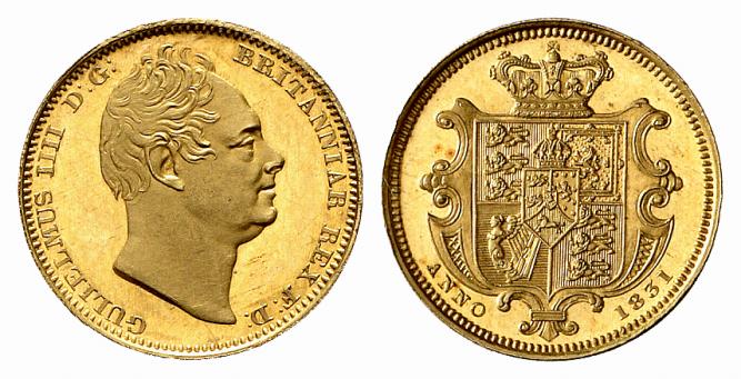 GB Sovereign 1831
