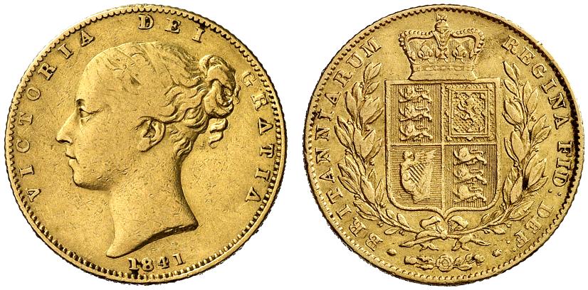 GB Sovereign 1841