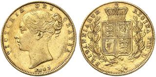 GB Sovereign 1843