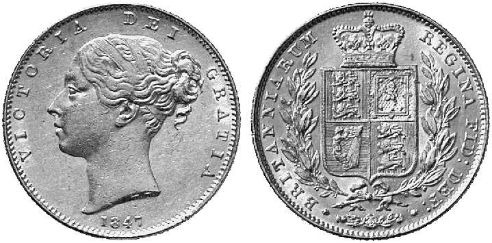 GB Sovereign 1847