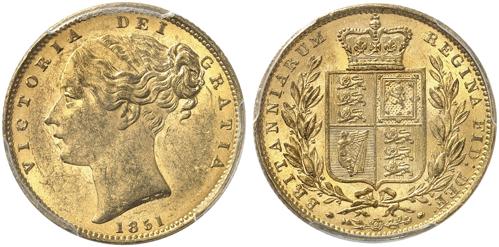 GB Sovereign 1851