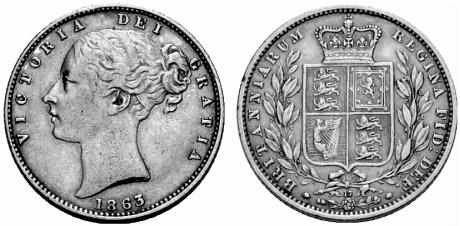 GB Sovereign 1863