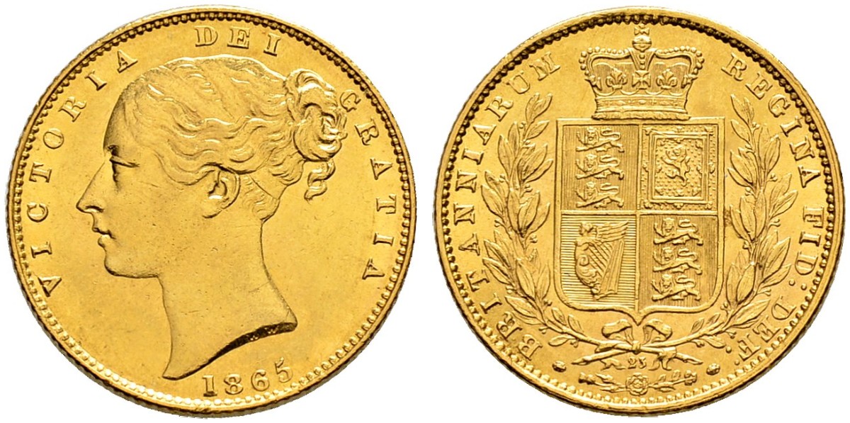 GB Sovereign 1865