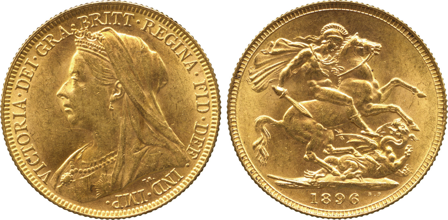 GB Sovereign 1896