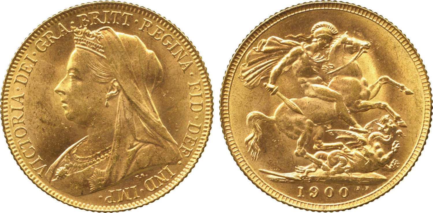 GB Sovereign 1900