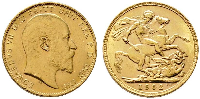 GB Sovereign 1902