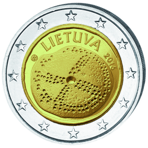 LT 2 Euro 2016 Lithuanian Mint Logo