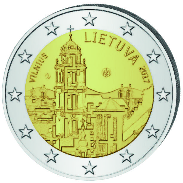 LT 2 Euro 2017 Lithuanian Mint Logo