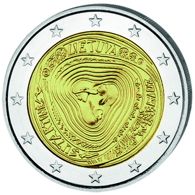 LT 2 Euro 2019 Lithuanian Mint Logo