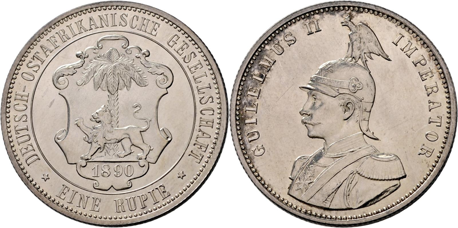 DE 1 Rupie 1890 A