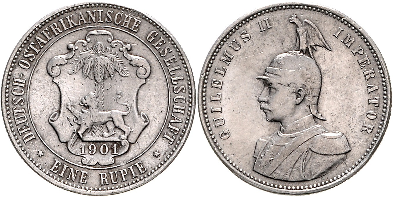 DE 1 Rupie 1901 A