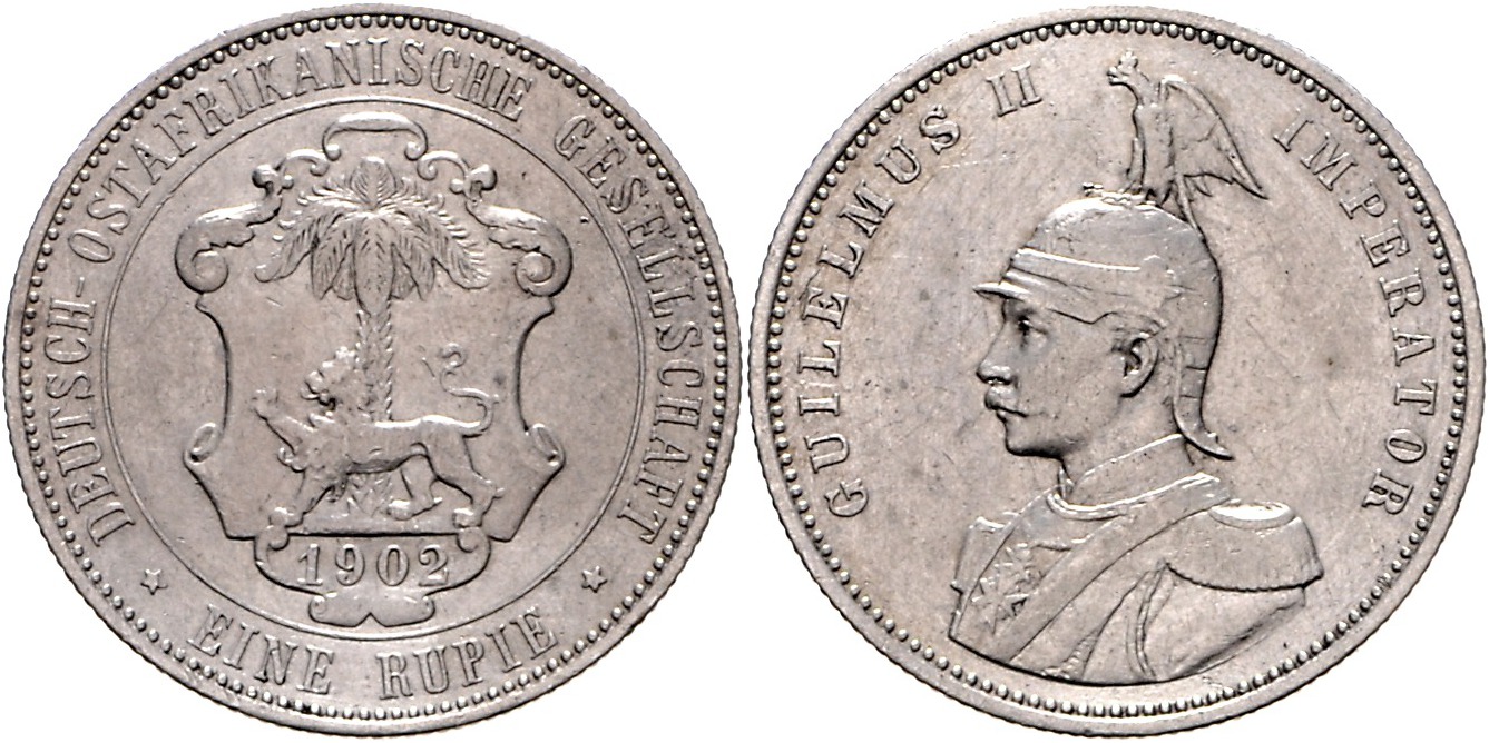 DE 1 Rupie 1902 A