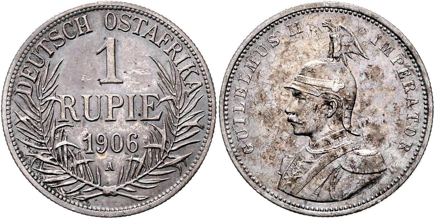 DE 1 Rupie 1906 A