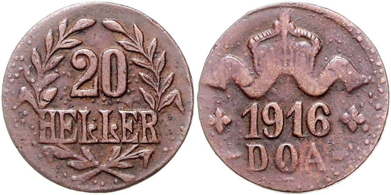 DE 20 Heller 1916 T
