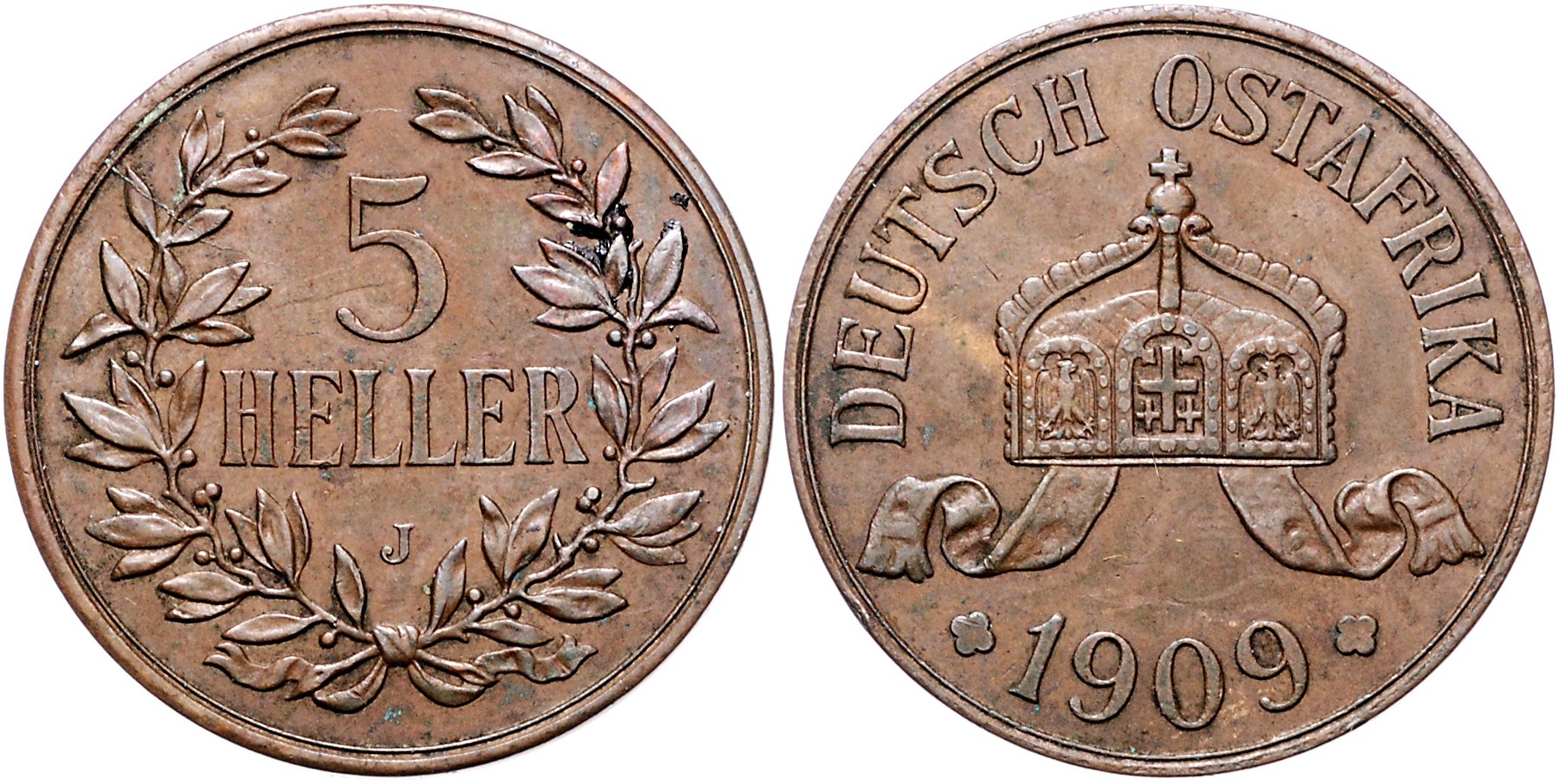 DE 5 Heller 1909 J