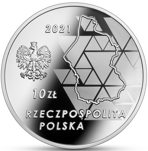 PL 10 Zloty 2021 MS Monogram