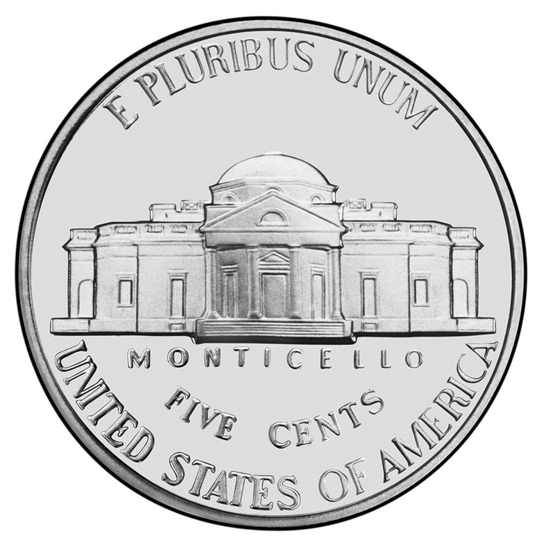 US 5 Cent - Nickel 1974 D