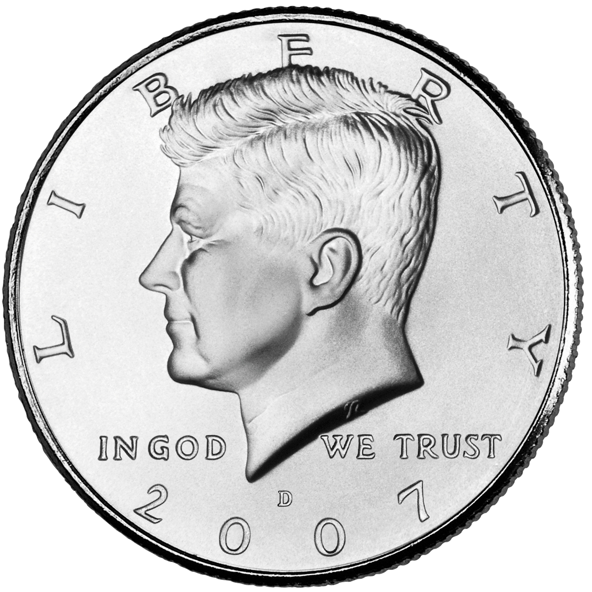 US 1/2 Dollar - Half Dollar 2007 D