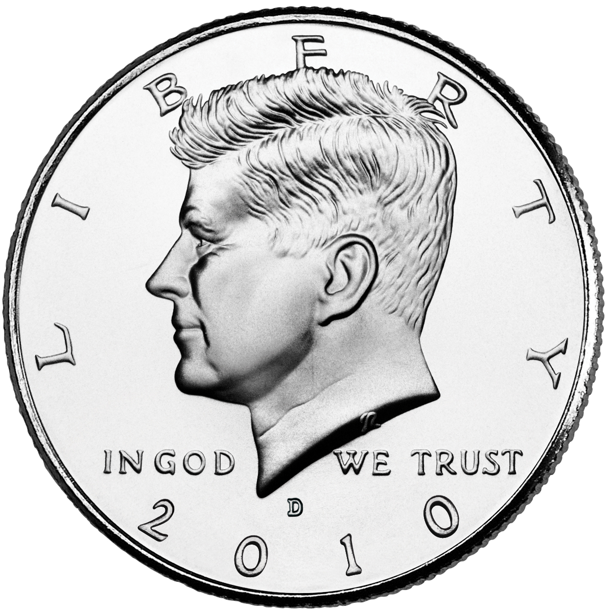 US 1/2 Dollar - Half Dollar 2010 D