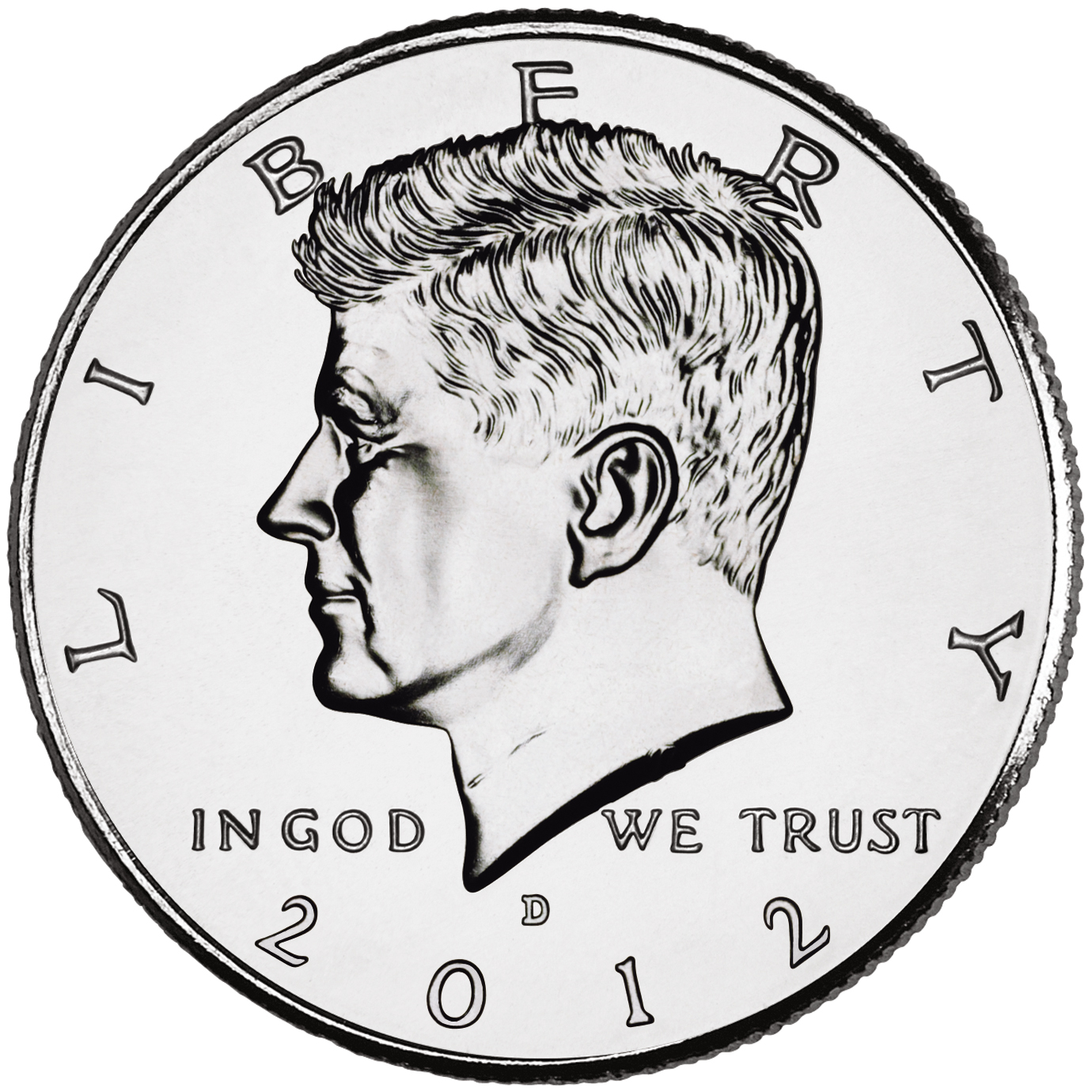 US 1/2 Dollar - Half Dollar 2012 D