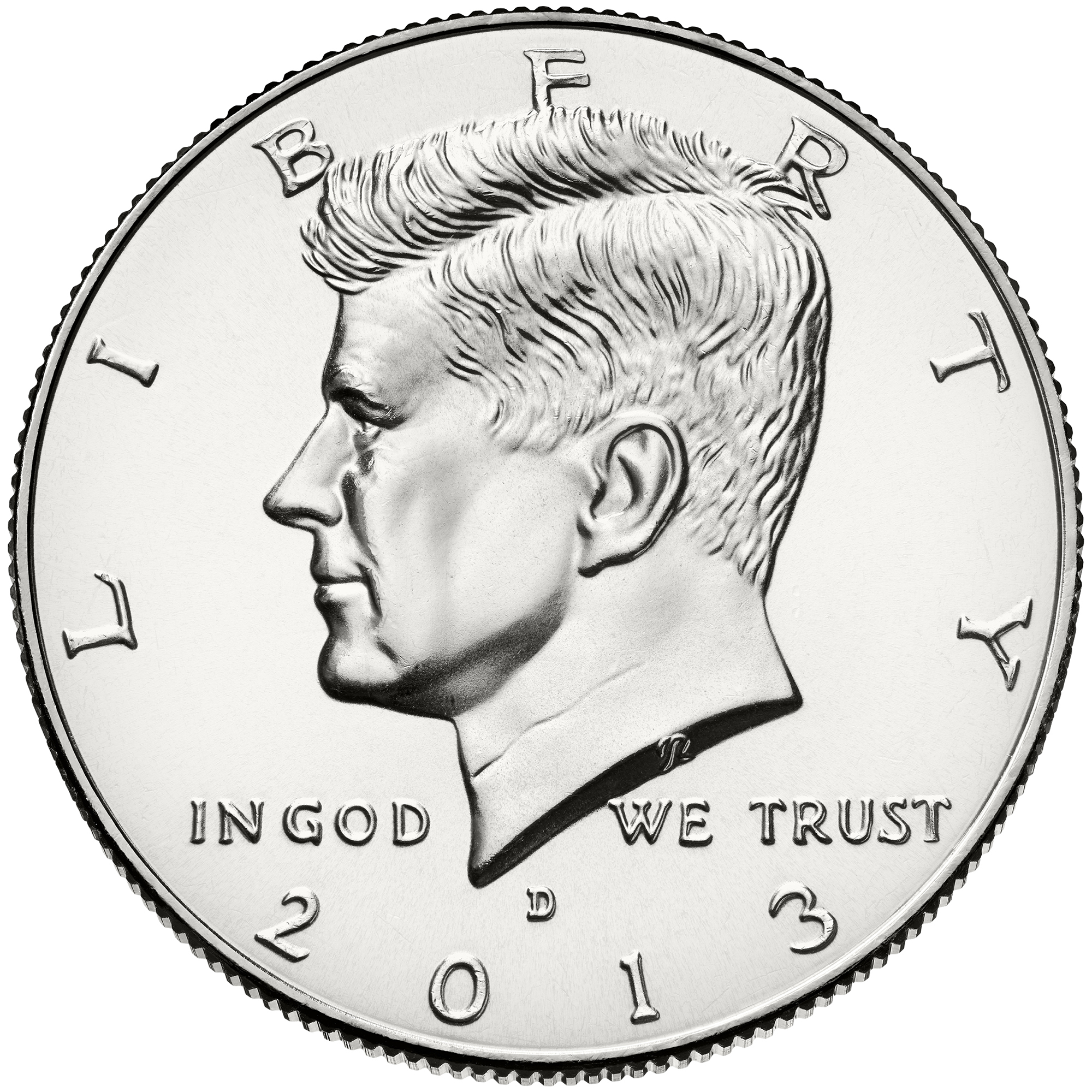 US 1/2 Dollar - Half Dollar 2013 D