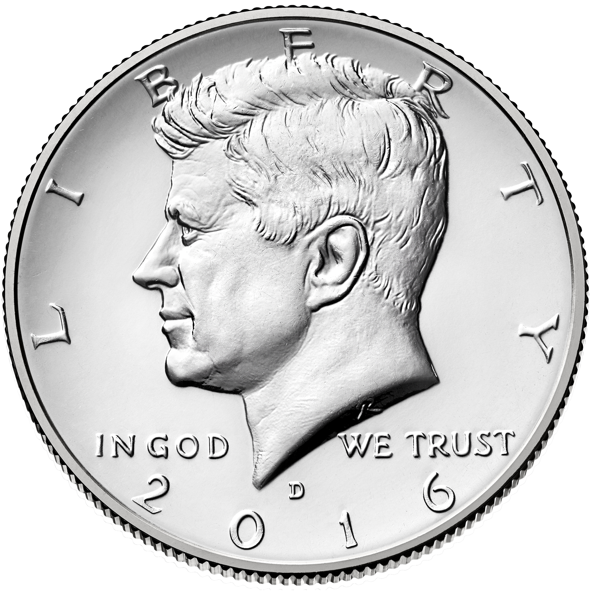 US 1/2 Dollar - Half Dollar 2016 D