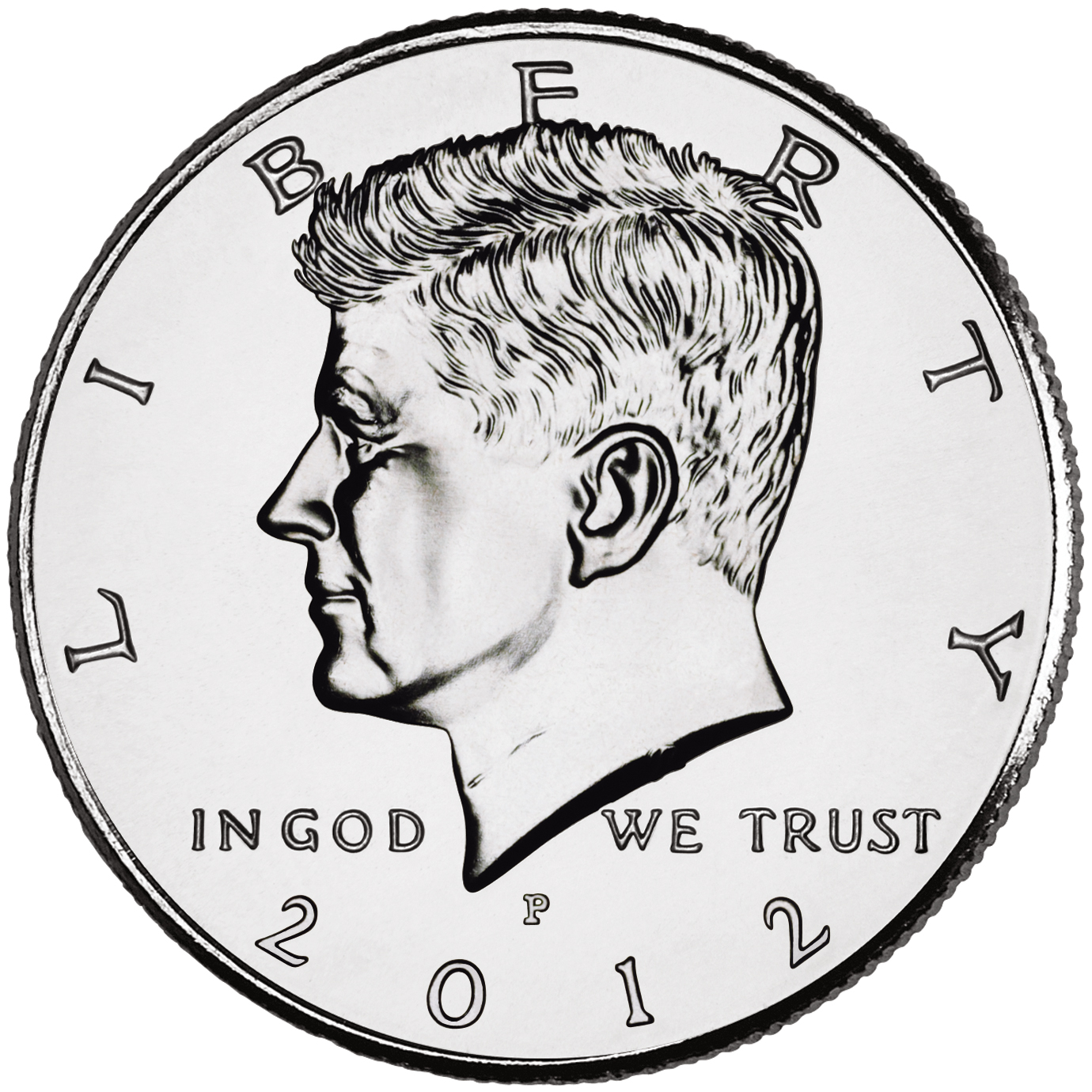 US 1/2 Dollar - Half Dollar 2012 P