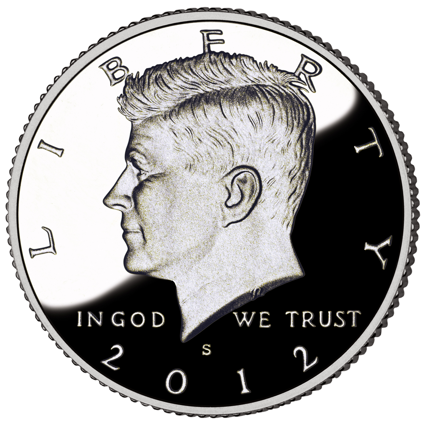 US 1/2 Dollar - Half Dollar 2012 S