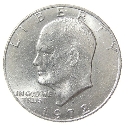US 1 Dollar 1972 D