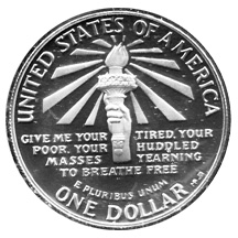 US 1 Dollar 1986 S