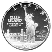 US 1 Dollar 1986 P