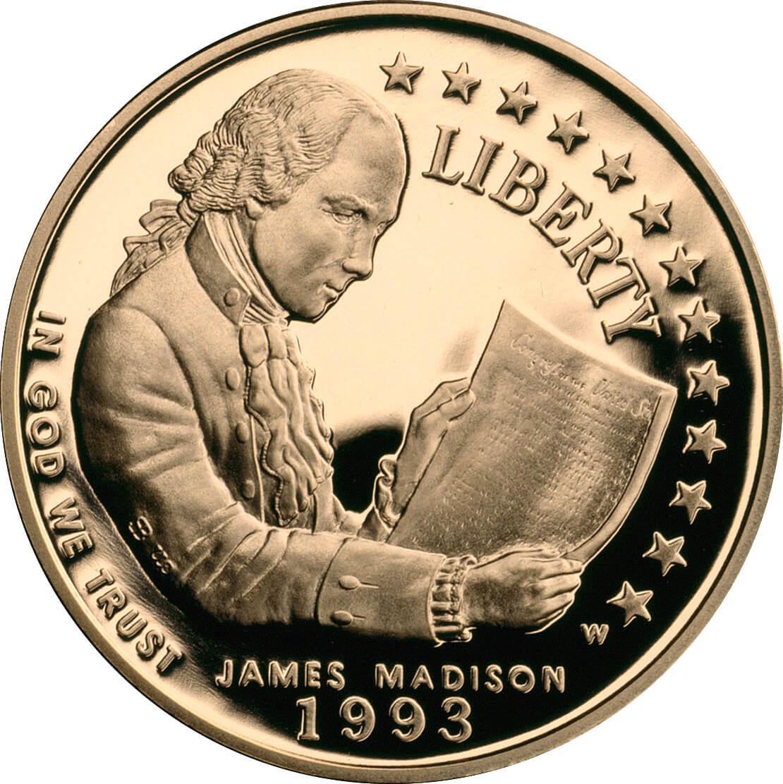 US 5 Dollars 1992 W