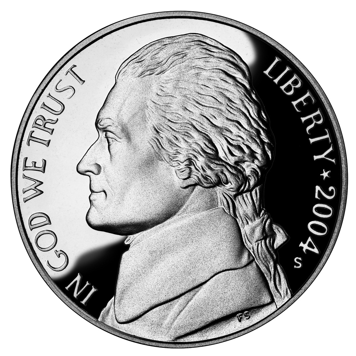 US 5 Cent - Nickel 2004 S