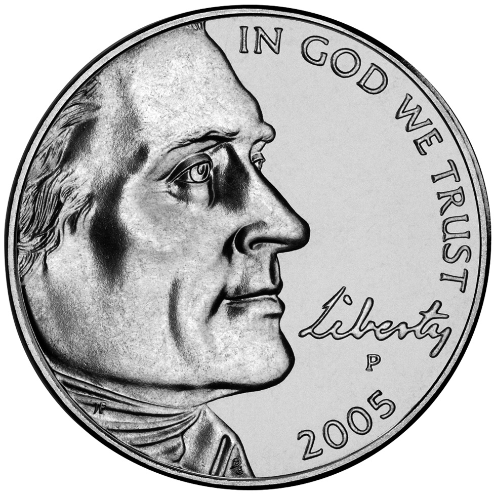US 5 Cent - Nickel 2005 P