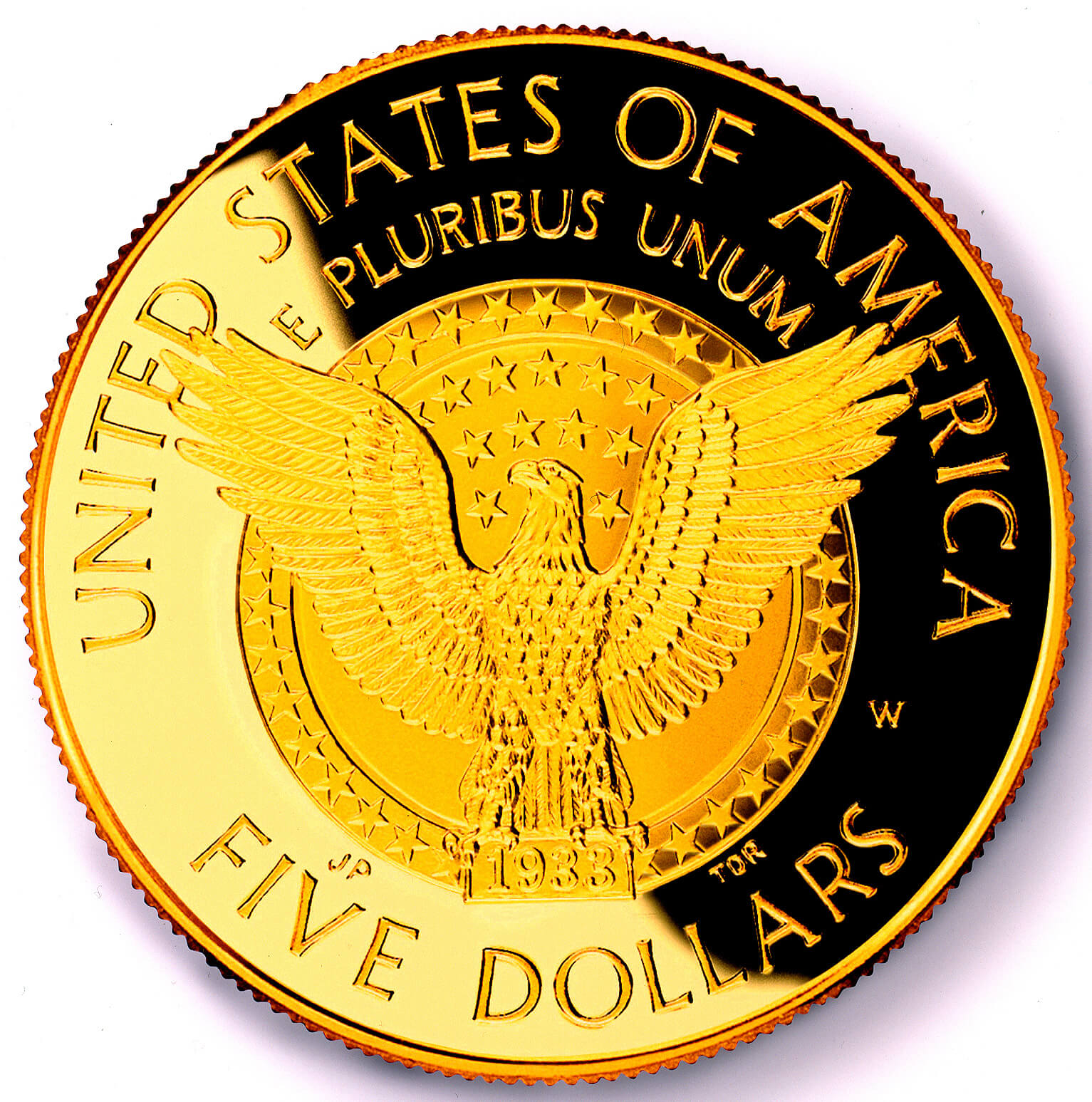 US 5 Dollars 1997 W