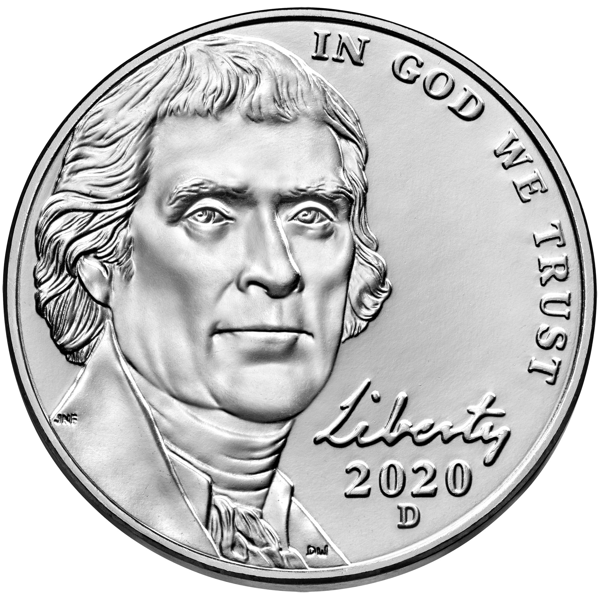 US 5 Cent - Nickel 2020 D