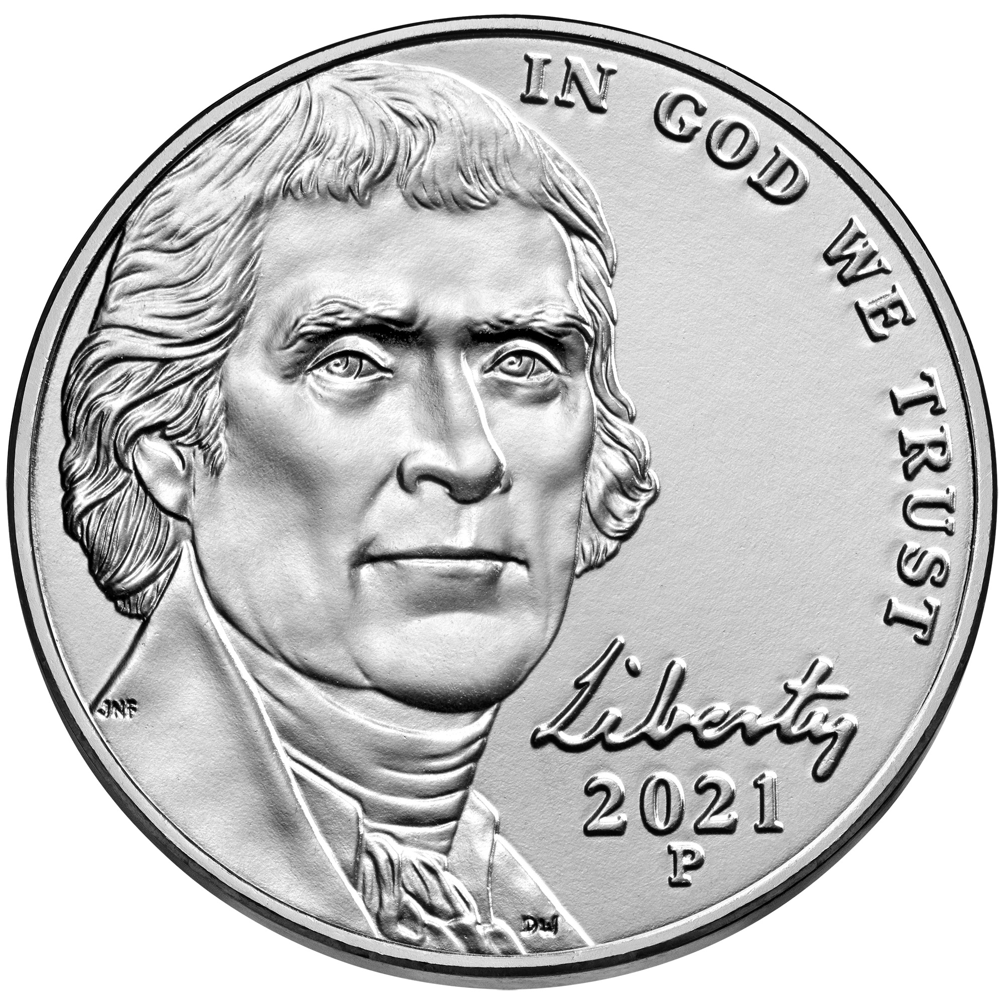 US 5 Cent - Nickel 2021 P