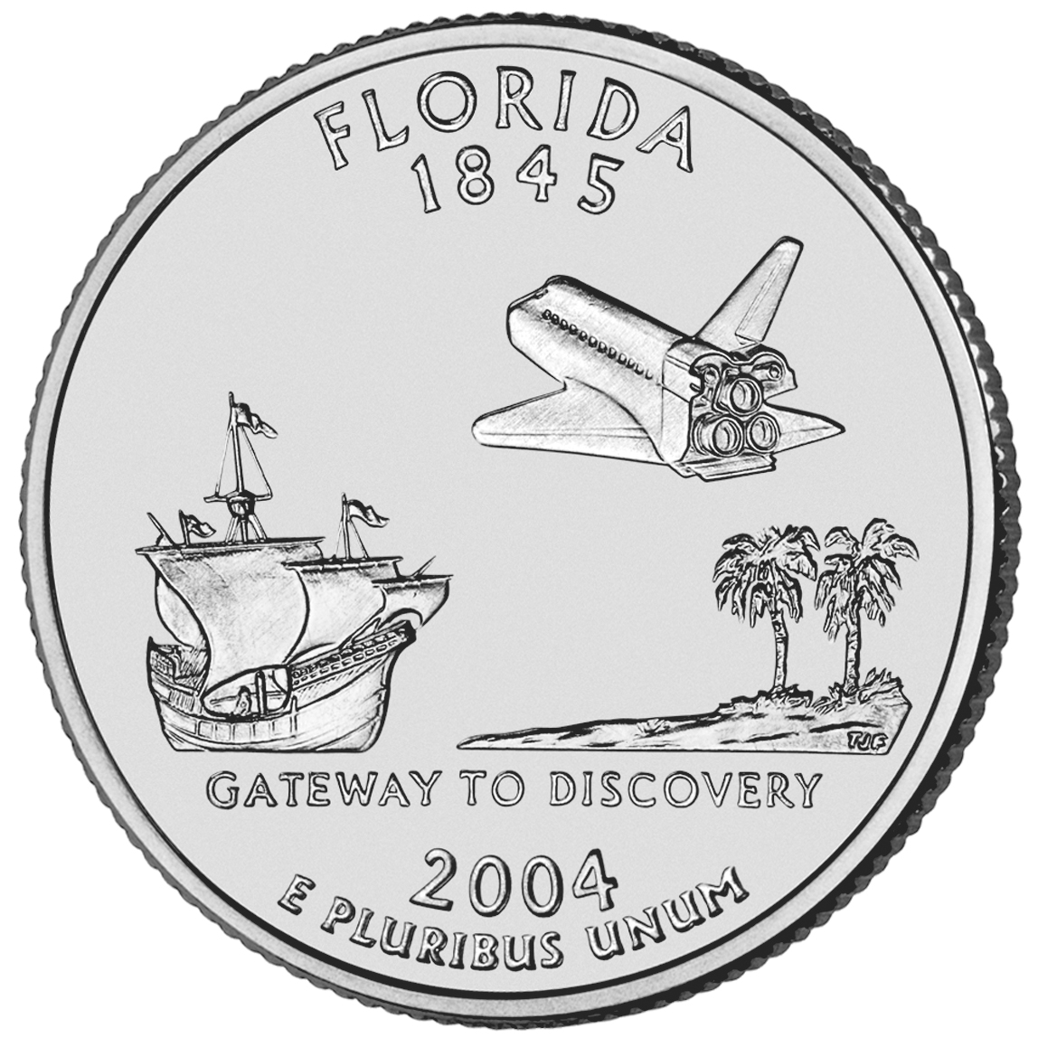 US 1/4 Dollar - Quarter 2004 P