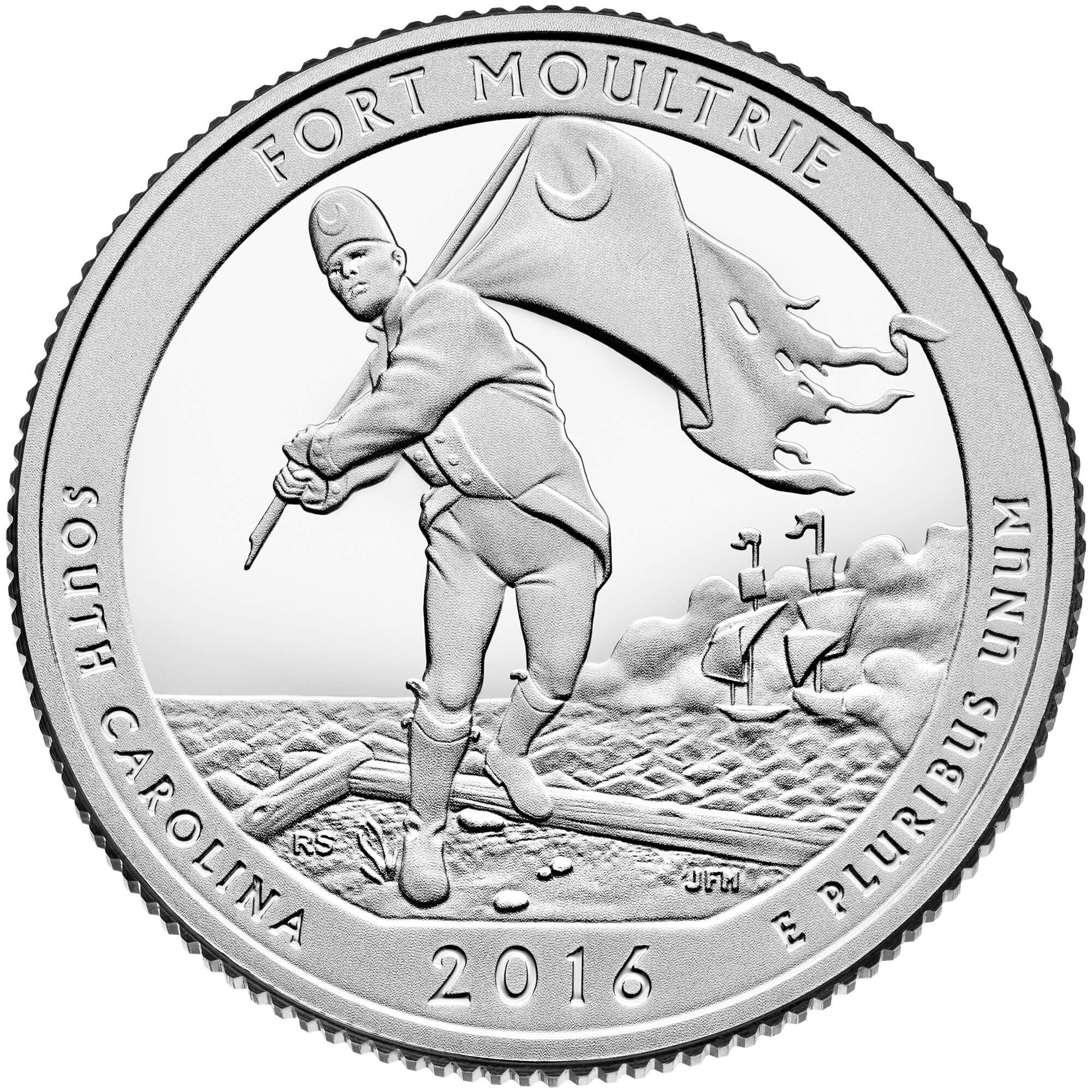 US 1/4 Dollar - Quarter 2016 no mintmark