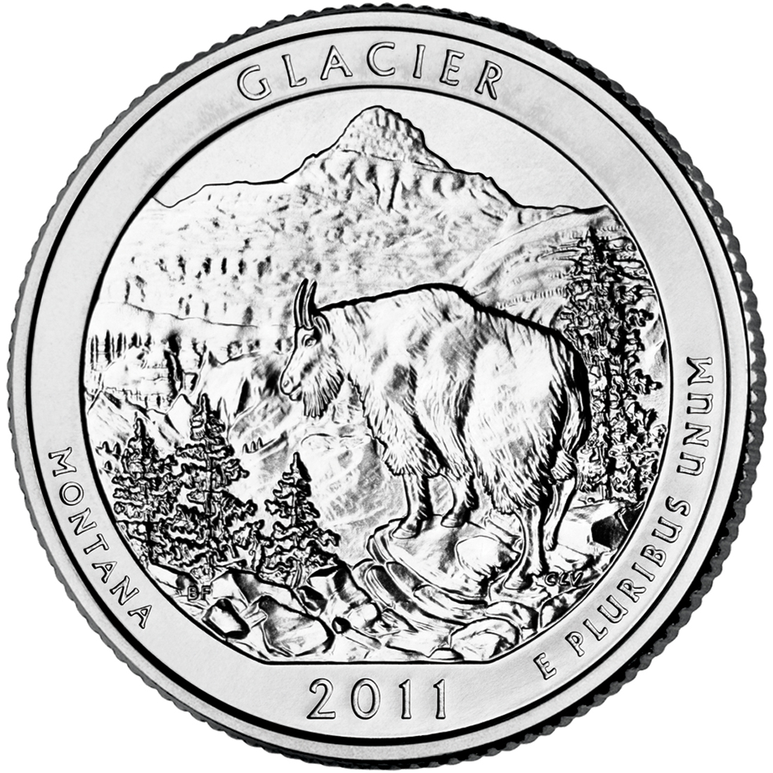 US 1/4 Dollar - Quarter 2011 P