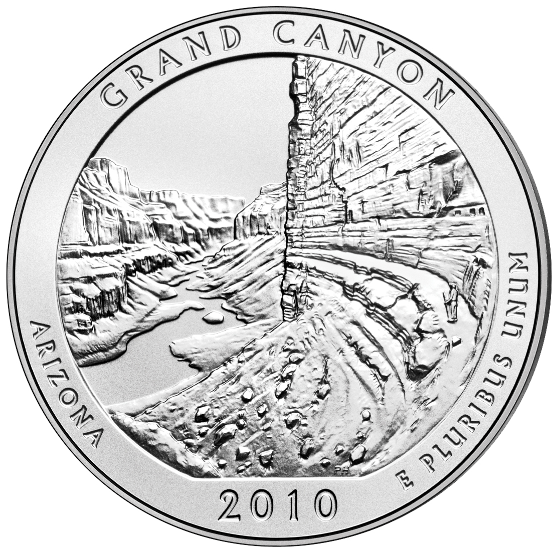 US 1/4 Dollar - Quarter 2010 no mintmark