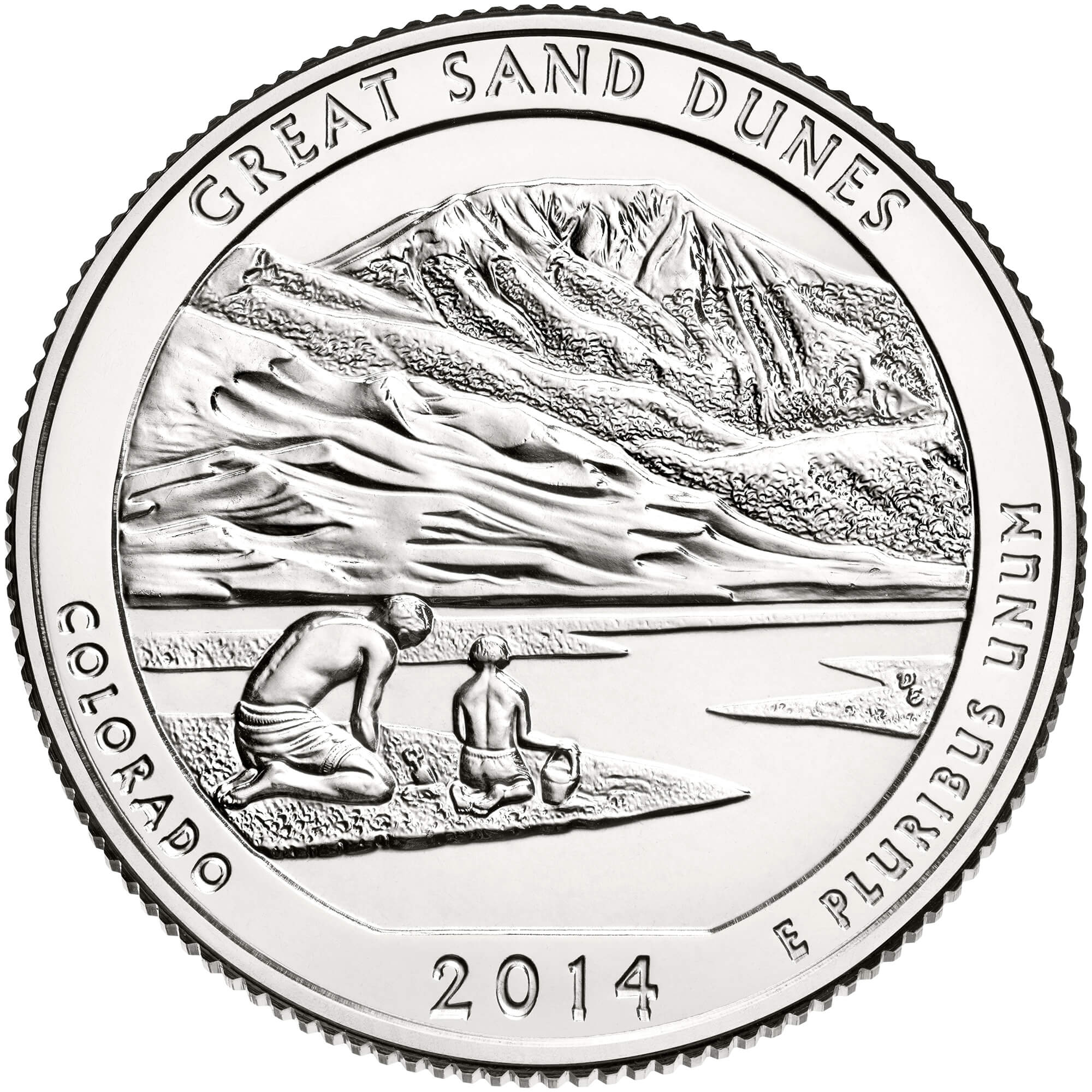 US 1/4 Dollar - Quarter 2014 D