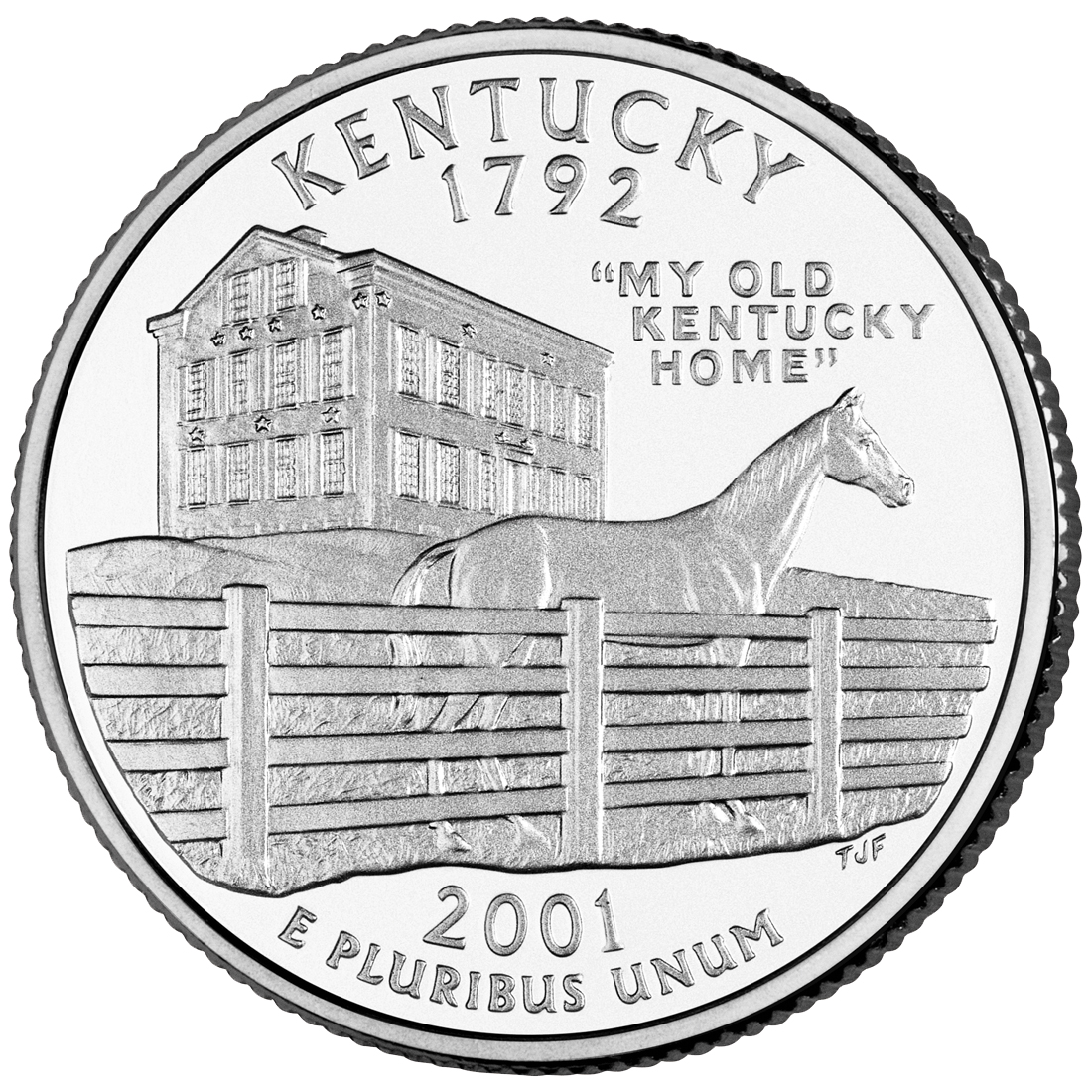 US 1/4 Dollar - Quarter 2001 D
