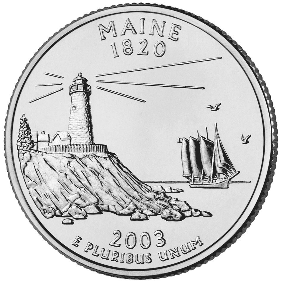 US 1/4 Dollar - Quarter 2003 D