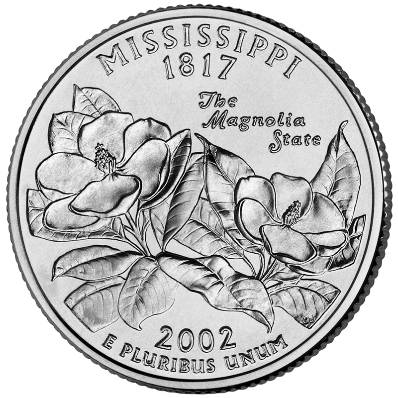 US 1/4 Dollar - Quarter 2002 P