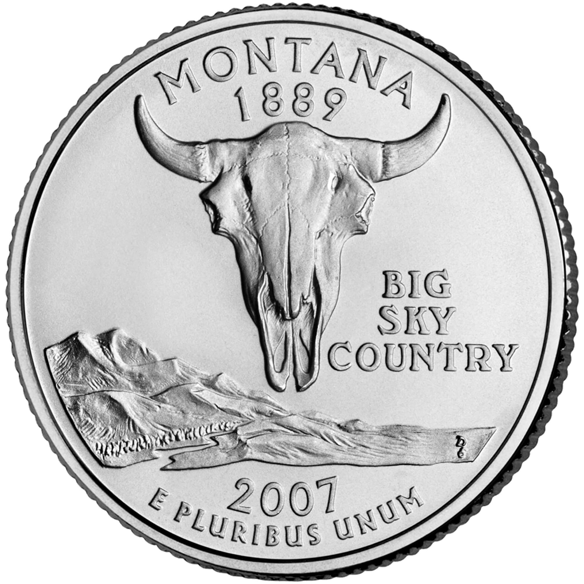 US 1/4 Dollar - Quarter 2007 P