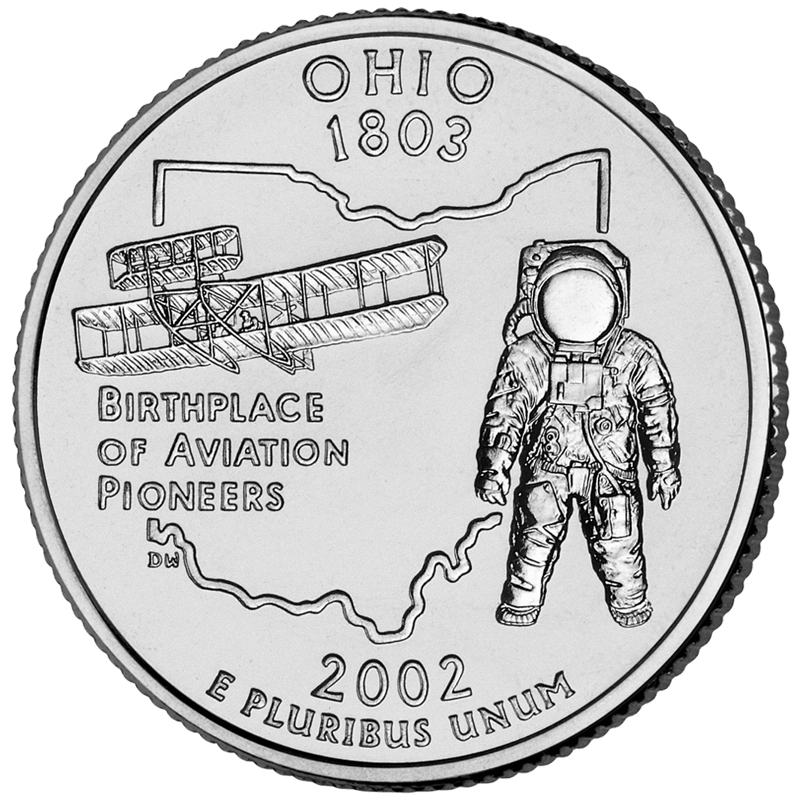 US 1/4 Dollar - Quarter 2002 P