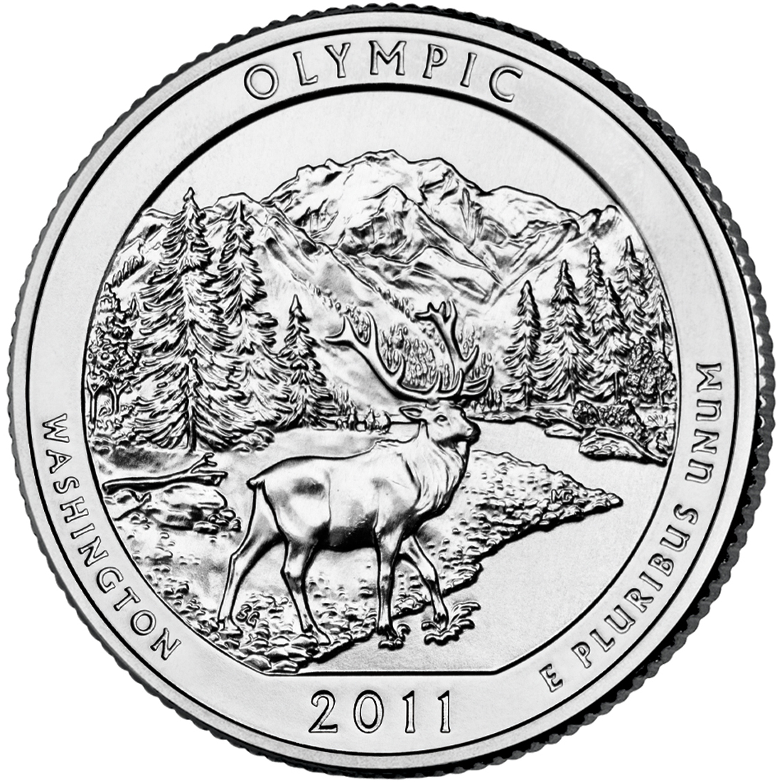 US 1/4 Dollar - Quarter 2011 P