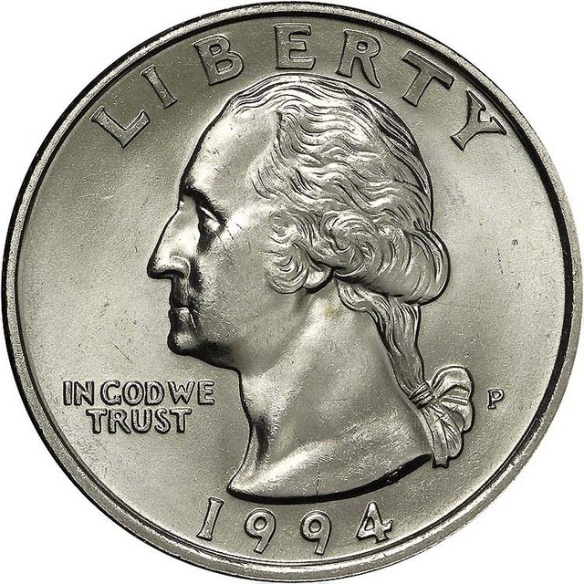 US 1/4 Dollar - Quarter 1988 P