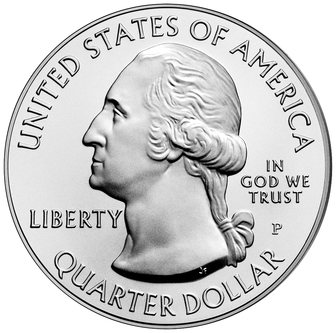 US 1/4 Dollar - Quarter 2010 P